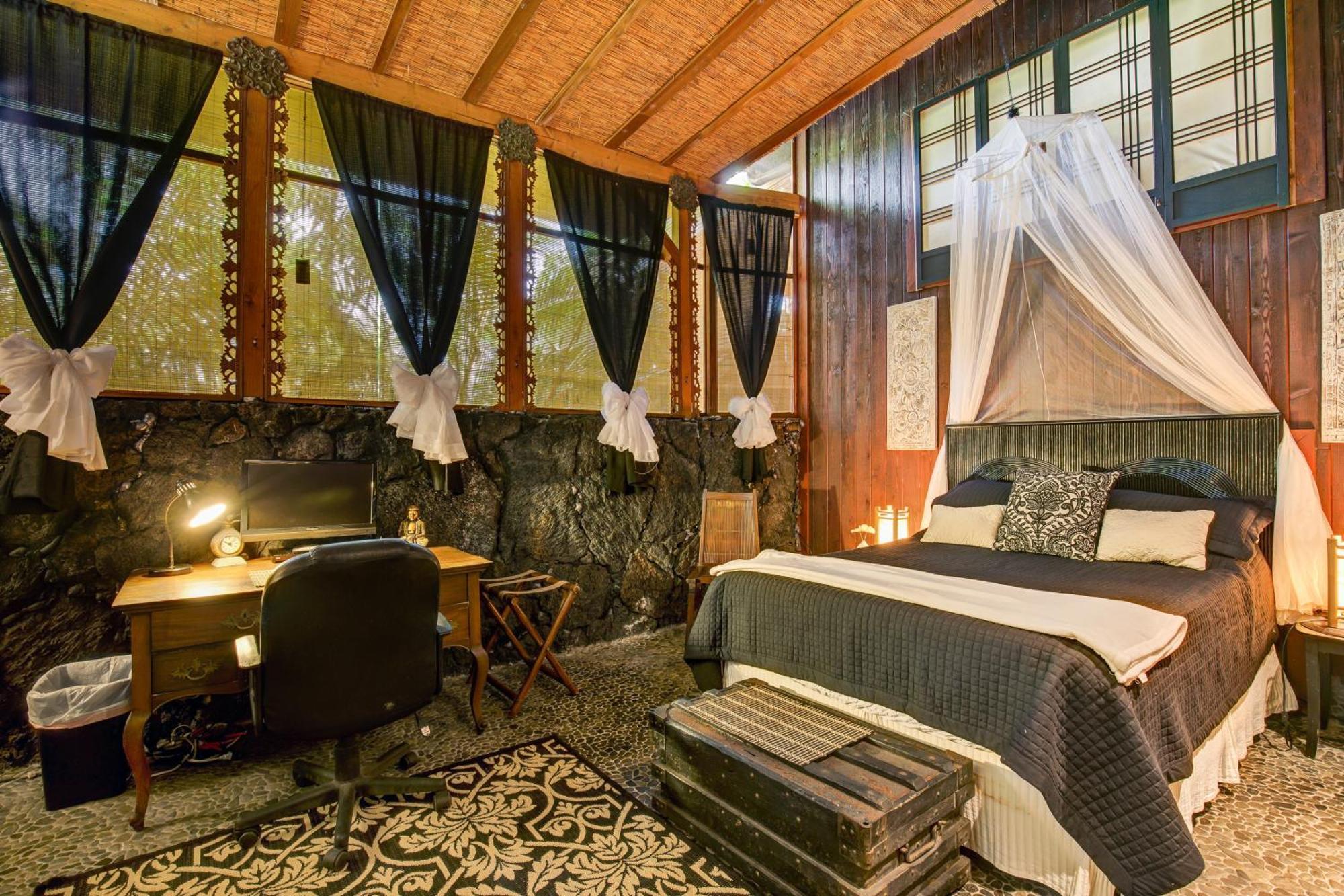 The Bali House And Cottage At Kehena Beach Hawaii Szoba fotó