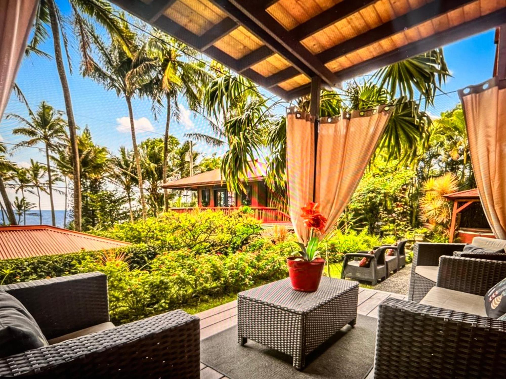 The Bali House And Cottage At Kehena Beach Hawaii Kültér fotó